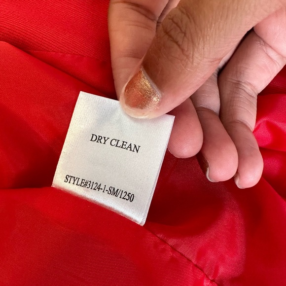 Kate & Rosy Rose Red Blazer - Picture 6 of 8